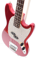 2004 Fender Mustang Bass, candy apple red