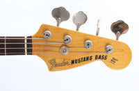 2004 Fender Mustang Bass, candy apple red