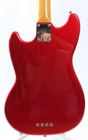 2004 Fender Mustang Bass, candy apple red