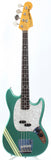 2006 Fender Mustang Bass competition ocean turquoise metallic