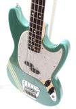 2006 Fender Mustang Bass competition ocean turquoise metallic