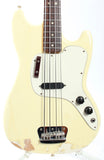 1975 Fender Musicmaster Bass white
