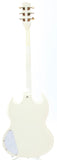 2011 Gibson SG Melody Maker Ebony Block faded tv white