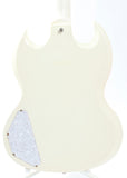 2011 Gibson SG Melody Maker Ebony Block faded tv white
