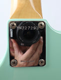 1997 Squier Musicmaster Bass sonic blue