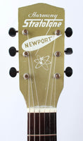 1956 Harmony Stratotone Newport H42 metallic green