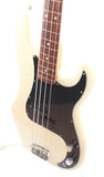 2001 Fender Precision Bass 70 Reissue Fretless vintage white