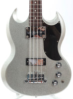 2005 Gibson SG Bass EB-3 silver sparkle