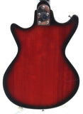 1960s Kay Teisco Tulip E-100 red burst