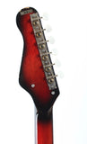 1960s Kay Teisco Tulip E-100 red burst
