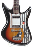 1960s Teisco K-2L sunburst