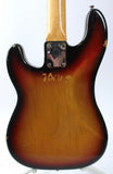 1972 Fender Precision Bass sunburst
