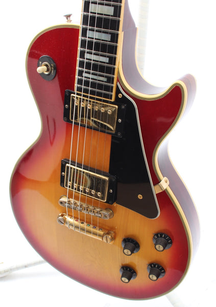 1974 Gibson Les Paul Custom cherry sunburst Yeahman s Vintage Used Guitars