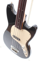1997 Squier Musicmaster Bass Vista Series fretless black