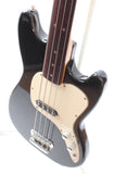 1997 Squier Musicmaster Bass Vista Series fretless black