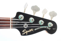 1997 Squier Musicmaster Bass Vista Series fretless black
