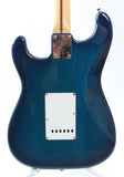 1997 Fender Hellecasters Limited Edition Jerry Donahue Stratocaster sapphire blue transparent