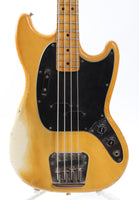 1978 Fender Mustang Bass olympic white