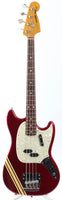 2011 Fender Mustang Bass competition candy apple red