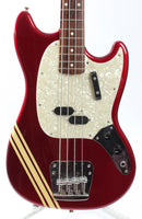 2011 Fender Mustang Bass competition candy apple red