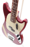 2011 Fender Mustang Bass competition candy apple red