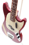 2011 Fender Mustang Bass competition candy apple red
