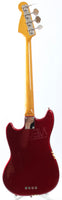 2011 Fender Mustang Bass competition candy apple red
