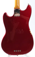 2011 Fender Mustang Bass competition candy apple red