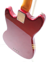 2011 Fender Mustang Bass competition candy apple red