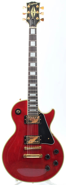 2001 Epiphone Les Paul Custom LPC-80 wine red