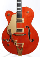 1996 Gretsch 6120 LH Lefty orange
