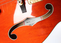 1996 Gretsch 6120 LH Lefty orange