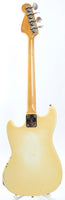1977 Fender Musicmaster Bass Jazz mod white