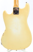 1977 Fender Musicmaster Bass Jazz mod white