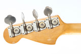 1977 Fender Musicmaster Bass Jazz mod white