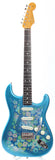 2017 Fender Stratocaster Traditional 60s blue flower