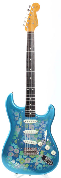 2017 Fender Stratocaster Traditional 60s blue flower