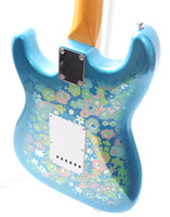 2017 Fender Stratocaster Traditional 60s blue flower