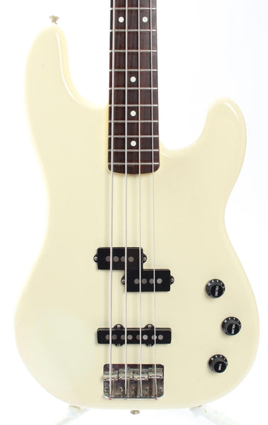 1984 Squier Precision Jazz Bass Special PJ 555 olympic white Yeahman s Vintage Used Guitars