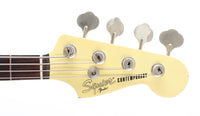 1984 Squier Precision Jazz Bass Special PJ-555 olympic white