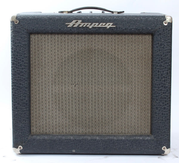 1961 Ampeg R-12 Reverbrocket random navy flair