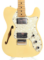 1972 Fender Telecaster Thinline olympic white