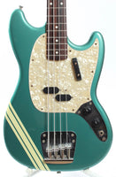 Ca. 1997 Fender Mustang Bass competition ocean turquoise metallic