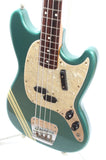 Ca. 1997 Fender Mustang Bass competition ocean turquoise metallic