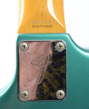 Ca. 1997 Fender Mustang Bass competition ocean turquoise metallic