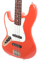 2004 Fender Jazz Bass 62 Reissue Lefty fiesta red