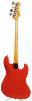 2004 Fender Jazz Bass 62 Reissue Lefty fiesta red