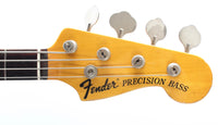 1998 Fender Precision Bass 70 Reissue vintage white