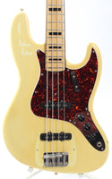 1973 Fender Jazz Bass black blocks olympic white