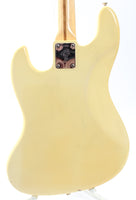 1973 Fender Jazz Bass black blocks olympic white